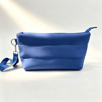 Pochette cosmétique personnalisée en néoprène, imperméable, légère, pour le voyage, durable et lavable, impression de logo possible