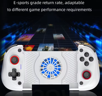 Nouvelle manette de jeu sans fil S X3 2-en-1 avec ventilateurs de refroidissement double Hall extensibles pour iOS