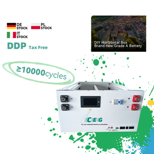 กล่องใส่แบตเตอรี่ลิเธียมไอรอนฟอสเฟตแบบ DIY รุ่น CEG 51.2V สำหรับระบบโซลาร์เซลล์ภายในบ้าน - Product Image 1