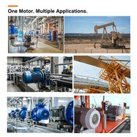 Moteur triphasé IE3 à haut rendement pour applications industrielles 7,5 kW, 1500 tr/min