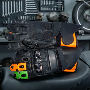 Gants en cuir de haute qualité, imperméables et respirants, compatibles avec les écrans tactiles, unisexe, ajustement personnalisé, fabriqués aux États-Unis - Product Image 2