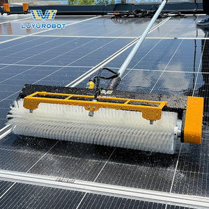 Direct Factory Solar Panel Cleaning Machine <b>Brush</b> Type PV Panel Cleaner Solar <b>Power</b> Plant Cleaning Equipment Supplier China - Product Image 2