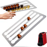 Dolce Gusto Porte-dosette de café en métal, panier organisateur de capsules de café en métal, support de coffre