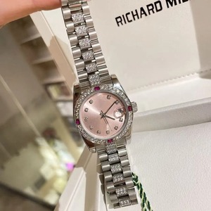 Montre mécanique automatique de luxe pour femme, résistante à l'eau, avec mouvement ETA 3235, en acier inoxydable 904L, 31 mm, verre saphir - Product Image 6