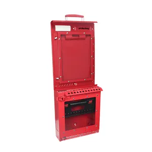 Group Safety Lockout Tagout Permit Control Station Heavy Duty Box Lockout Station