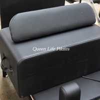 Queenlife marque haut de gamme lit à noyau coulissant noir blanc couleur alliage aluminium Pilates réformateur Machine pour studio de yoga