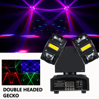 HOGNHE 8x10W RGBW LED Beam Laser Strobe Moving Head Lamp Disco Party Nightclub Dance Lampe de table pour fêtes et spectacles