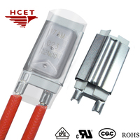 Protecteur thermique bimétallique 17AM pour moteurs électriques et pièces de réfrigérateur, usage en garage, certifié TUV/