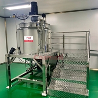 Machine de production de savon liquide, détergent à lessive, nettoyant WC, exfoliant corporel désinfectant et homogénéisateur à cisaillement élevé