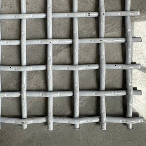 Panneaux en acier au manganèse 65 de haute qualité, à bord fermé, en treillis soudé ondulé <span class=keywords><strong>pour</strong></span> applications minières, tamis à sable/pierre - Product Image 6