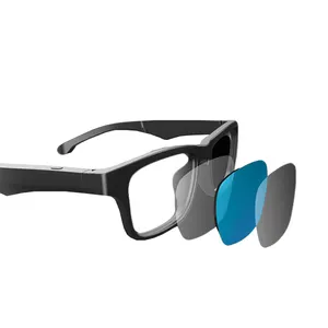 高端时尚风格智能音频眼镜无线智能手机视频游戏