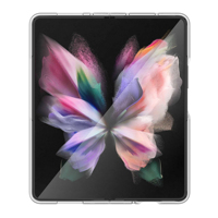 Étui transparent de luxe pour Z Fold 4, étui pliable en PC pour téléphone portable Samsung Z Fold 6 5 4