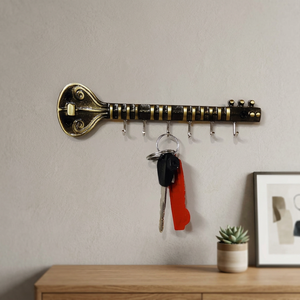 Vintage Metal <b>Key</b> <b>Holder</b> Wall Mounted 6 Hooks Anti Rust <b>Key</b> Rack Decorative <b>Key</b> Organizer for <b>Home</b> Office Use - Product Image 6