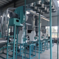Machine de traitement du maïs multi-unités pour l'usine de farine de maïs, fonctionnement automatique
