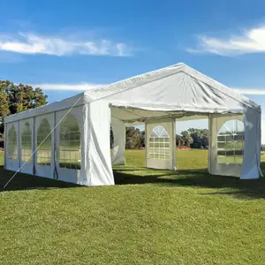 10x20 לבן הכנסייה למתוח המפלגה Marquee חתונה אוהל עבור 50 אנשים