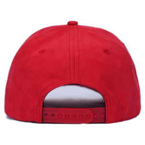 TCAP Custom High Quality 5 Panel 3D Embroidery Sun protection Red Suede <b>Baseball</b> <b>Cap</b> - Product Image 5