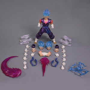 En Stock 24 YGmw04-09AB Vegito Strongest Fusion Anime PVC <span class=keywords><strong>Figura</strong></span> <span class=keywords><strong>de</strong></span> Acción Coleccionable a Escala 1:12, Regalo - Product Image 4