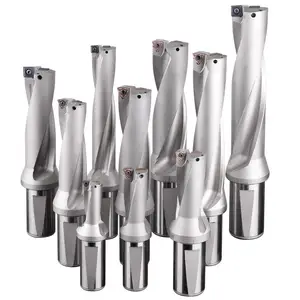 Milling tool U Drill Indexable high speed 2D/3D/4D/5D Carbide Milling Drill Bit with WCMT WCMX SPMG Inserts Violent quick drill