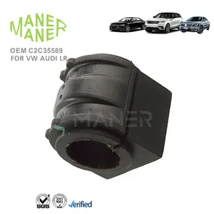 Sistemas de suspensión automática MANER C2C35589 GJ0152, fabricación de buje de barra antivuelco de suspensión delantera de coche bien hecho para Jaguar XF