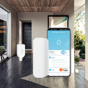 Capteur intelligent ZigBee pour portes et fenêtres Tuya, détecteur d'eau Wi-Fi en plastique, protection de sécurité, alarme d'<span class=keywords><strong>ouverture</strong></span>/fermeture, compatible Alexa Google - Product Image 3