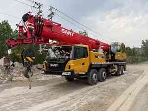 2023 Grúas de camión de 35 toneladas usadas de marca China STC350T El mejor precio <span class=keywords><strong>en</strong></span> grúas seminuevas con rodamientos Premium - Product Image 3