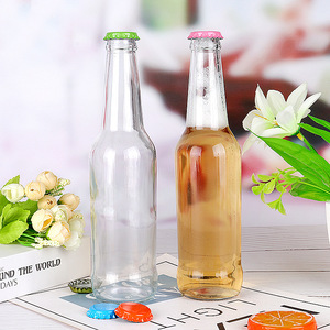 250ml trasparente tappo corona riutilizzabile <span class=keywords><strong>birra</strong></span> <span class=keywords><strong>bottiglie</strong></span> di <span class=keywords><strong>vetro</strong></span> 330ml limonata <span class=keywords><strong>bottiglie</strong></span> 500ML <span class=keywords><strong>vetro</strong></span> trasparente Soda bottiglia di acqua frizzante - Product Image 4