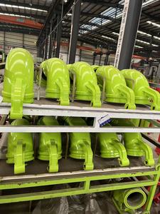ท่อปั๊มคอนกรีตแบบโค้งสองชั้นสำหรับ Zoomlion Sany - ปรับแต่งสเปคและสีได้ - Product Image 3