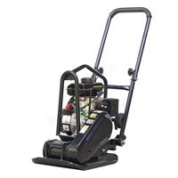 Compacteur à plaque vibrante HZR-60 - Machine de compactage du sol et de l'asphalte à essence
