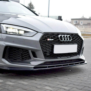 Khô sợi Carbon cho <span class=keywords><strong>Audi</strong></span> S5 RS5 B9 b9.5 front bumper Spoiler môi Trọng lượng nhẹ hiệu suất xe sợi Carbon body Kit accessoires - Product Image 4