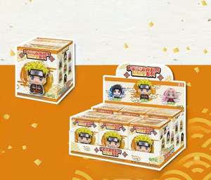 24 Cajas al por Mayor Eaki Naruto Snuggle Sit Series Figuras Caja Sorpresa Coleccionables Tarjetas Figuras Caja Misteriosa Coleccionables Ninja - Product Image 3