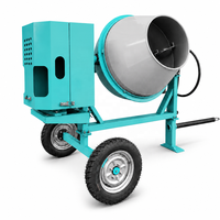 Mini bétonnière domestique CM400-4C avec moteur diesel refroidi par air de 6 CV, rendement élevé de 5-6 m³/h, garantie de 2 ans