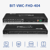 Commutateur vidéo haute qualité pour diffusion en direct, contrôleur de mur vidéo 4-en-4, éclairage audio-vidéo professionnel, ODM OEM