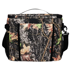 Sac isotherme pour pique-nique en tissu Oxford 18L, certifié BSCI, pour six personnes, avec bandoulière réglable et poche latérale en mesh - Product Image 5
