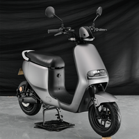 Scooter électrique à deux roues en alliage d'aluminium certifié EEC COC CE avec moteur sans balais 800W, batterie amovible 48V 30AH