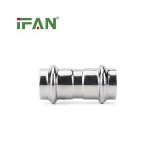 ข้อต่อสแตนเลส IFAN สำหรับท่อ PEX ระบบประปา น้ำร้อนน้ำเย็น PN25 ขนาด <span class=keywords><strong>1</strong></span>/2"-2" ข้อต่อแบบกด PEX SS - Product Image 3