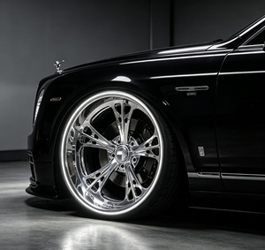 Jantes forgées <span class=keywords><strong>en</strong></span> deux parties 6061 T6, à rayons creux personnalisés, à profil profond, jantes de performance pour voitures de sport de luxe - Product Image 1