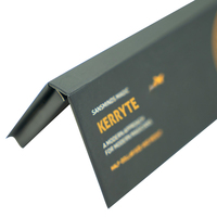 Boîte à pièces en carton rigide écologique avec logo personnalisable, fermeture magnétique noire, boîtes à pièces en or