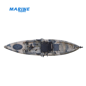 Canoë en plastique PEBDL à poser sur le dessus Kayak de pêche à pédales à rabat pour sports nautiques à vendre - Product Image 3