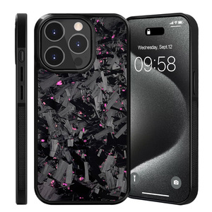 เคสโทรศัพท์ PC และคาร์บอนไฟเบอร์ที่มีพื้นผิวขนาดใหญ่สำหรับรุ่น <span class=keywords><strong>iPhone</strong></span> ซีรีส์ที่หันหน้าไปทางตลาดเนเธอร์แลนด์ - Product Image 2