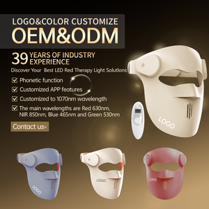 OEM Flexible Anti-Aging-LED-Rotlicht therapie 3D-LED-Maske Gesicht Schönheit Kollagen Körper Gesichts maskierung Blatt Korea - Product Image 6