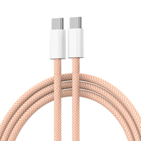 60w Oem Usb Câble Type c Chargeur 3A Charge Rapide 3ft 6ft 10ft Câble Tressé Téléphone Mobile Charge Rapide Câble de Données Pour Iphone15