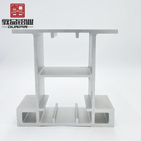 Viga H de perfil de aluminio Serie 6000 para seguimiento de robots para decoraciones con servicios de procesamiento de doblado y corte
