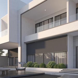 Fabricante directo pantalla retráctil rodillo cremallera pista sistema ciego <span class=keywords><strong>para</strong></span> Patio balcón restaurante Gazebo - Product Image 4