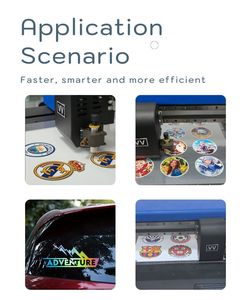 Dễ dàng để hoạt động <span class=keywords><strong>A4</strong></span> A3 phẳng chết máy cắt cho nhãn dán PET vinyl phim die-cắt Decal máy - Product Image 2