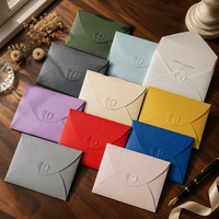 Enveloppe en papier nacré avec fermoir cœur, pochette spéciale pour invitations, cartes postales, mariage, affaires, emballage cadeau