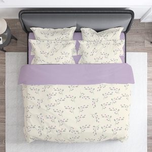 Set <span class=keywords><strong>Copripiumino</strong></span> di Alta Qualità per Hotel, Nuovo Set <span class=keywords><strong>Copripiumino</strong></span> per Bambini 100% Cotone con Stampa Floreale, Biancheria da Letto Traspirante per Ragazzi e Ragazze - Product Image 1