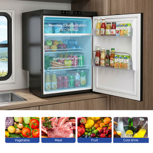 Réfrigérateur à compresseur double zone pour maison mobile 12V 24V pour le <span class=keywords><strong>camping</strong></span> en plein air, les voyages tout-terrain et les véhicules récréatifs - Product Image 2