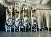 Cuve de Fermentation en Acier Inoxydable 100L 200L 300L 500L – Équipement de Brasserie pour la Production de Bière Artisanale