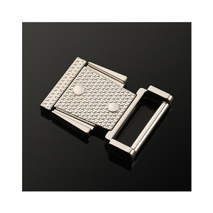 Boucle de fermeture en métal Q015-25 argent noir durable pour sacs - Product Image 4