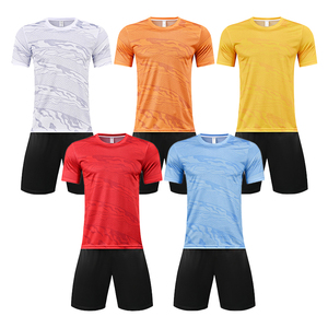 Conjunto de Uniforme de Fútbol de Alta Calidad 100% Nailon/Cachemira, Diseño Personalizado con Logotipo, Antibacteriano, Transpirable, de Secado Rápido, Pantalones Cortos de Verano para Hombre - Product Image 1
